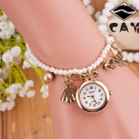 Jam Tangan Vintage Manik BEAUTY Gelang Korea Style unik