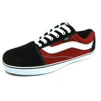 Sepatu Kets Vans Oldskool Merah / Vans Old Skool Cowok