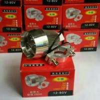 Jual Lampu sorot led tembak sepeda motor touring 3 mata cree universal Murah