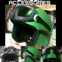 Helm Retro Kacamata Classic - bulan helm INK Centro , KYT , BOGO