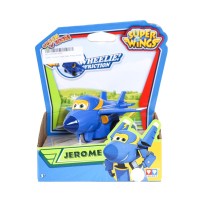 Mainan Anak Super Wings Jerome Auldey Vroom And Zoom Planes Push n Go!