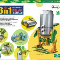 Jual Mainan Edukasi 6 In 1 Solar Robot Recycler Murah