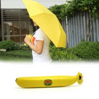 Jual PAYUNG LIPAT UNIK BENTUK PISANG Murah