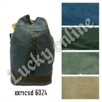 tas ransel 6024/kanvas/distro/fashion/sekolah/import