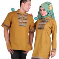 baju muslim couple baju koko pria baju gamis wanita GOL INDONESIA