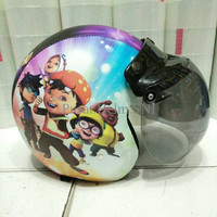 Helm Anak Retro Lucu Model Bogo Boboi SBMY