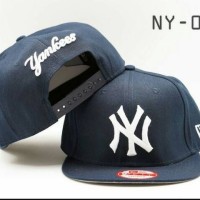 Jual TUKUTUKU TOPI SNAPBACK YANKEES 1.996 / HITAM Murah