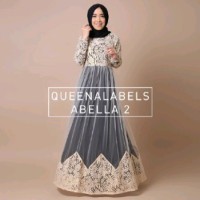 Abella seri 2 ori by queenalabels (dress/busana muslim/baju/gamis)