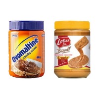 Jual PROMO!!! OVOMALTINE CRUNCHY SPREAD + LOTUS CRUNCHY SPREAD Murah