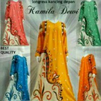 Jual daster gamis Muslim baju tidur dewasa longdress batik Murah