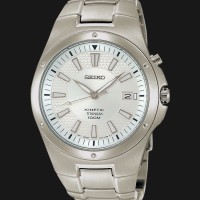 Jam Tangan Pria SKA393 - Seiko Kinetic Titanium SKA393P1