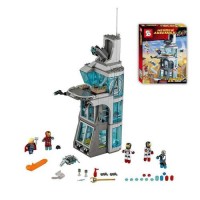 Jual Lego SY attack on avengers tony stark tower building (sy 370) Murah