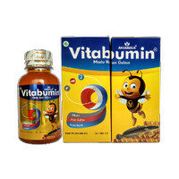 Jual Vitabumin Madu Ikan Gabus Temulawak Albumin Anak Murah