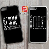 Clone Club Logo Orphan Black A0540 iPhone 4, 4S, 5, 5S, 6, 6S, 6 Plus,
