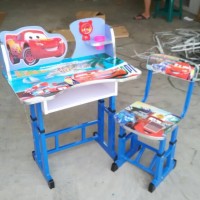 MEJA BELAJAR ANAK CARS
