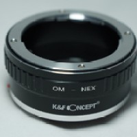 K&F Lens Adapter Lensa - Olympus OM To Sony E-mount / OM - Nex