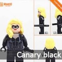 lego custom canary black marvel