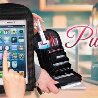 Jual TOUCH PURSE DOMPET HP BB MULTIFUNGSI Card Aksesoris Tas Kartu Travel Murah