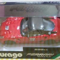Jual BBurago Burago Ferrari 599XX skala 1/43 Murah