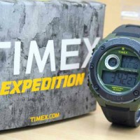 Jam Tangan Timex Expedition Digital list Hijau