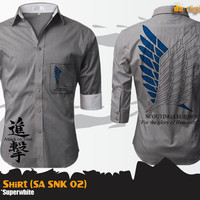 Jual SNK Grey Shirt (Attack On Titan SA SNK 02) Murah