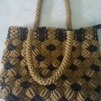 Tas rajut benang kur