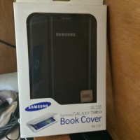 Book Cover Samsung Galaxy Tab 3 7.0 - Hitam ORIGINAL
