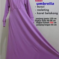 Gamis Jersey Polos | Beauty Ameera