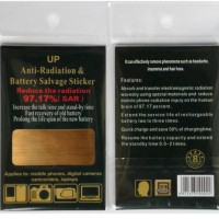 Jual Stiker Anti Radiasi UP & Penghemat Baterai untuk HP dan Laptop Murah