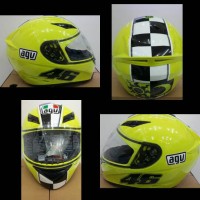 helm agv k-3 top zoo celbr yellow
