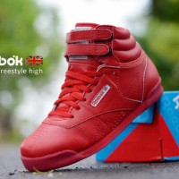 Sepatu Wanita Kets Sneakers Reebok Wedges - FREE 1PASANG KAOS KAKI# 3