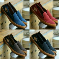 Jual sepatu santai sneakers cowok | gdns slip on pria | Bandung Murah