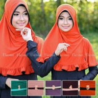 Jilbab Rempel Kerut Samping