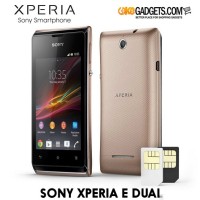 SONY XPERIA E1 DUAL SIM | 4 INCH DISPLAY | DUAL CORE 1.2 GHZ PROCESSOR