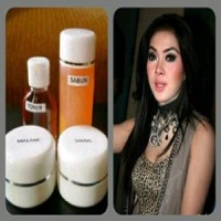 Paket Cream Syahrini Ampuh Pemutih Wajah Penghilang Jerawat Batu