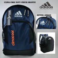TAS OLAHRAGA RANSEL ADIDAS CLIMACOOL NAVY ORANGE + RC