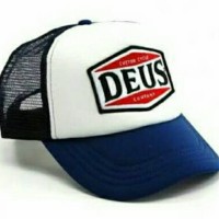 Topi / Cap / Hat Trucker Deus ex Machina Dongker