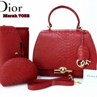 Tas Wanita DIOR BOXY 3in1