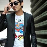 update blazer casual black JACKET JAS JAKET CARDIGAN KEREN
