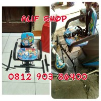 Jual kursi bonceng expro all in 1, gambar karakter, murah bekasi Murah