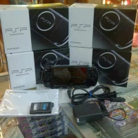 PSP SLIM BLACK PIANO + MC 16GB FULL GAME TERBARU
