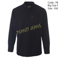 ... harga Kemeja Flanel Big Size / Ukuran Besar XXL , XXXL Flannel Jumbo -FBS70 Tokopedia