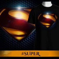 Jual Tshirt/Baju/Kaos Pria 3D Superhero Superman Murah
