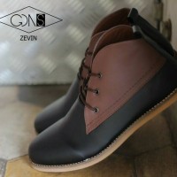 Sepatu Goodness Zevin Casual Black Brown
