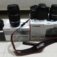 camera Canon D1000 dslr, dengan tambahan lensa
