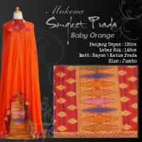 HABISKAN STOK! mukena songket prada katun bali