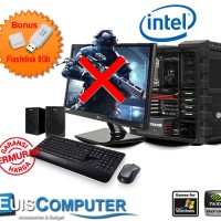 CPU Komputer Pc Gaming Intel Medium Pro Termurah - Paket F