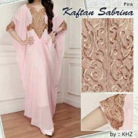 Kaftan Gamis Formal Santai Warna Baju Lebaran Muslim Perempuan Wanita