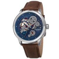 Jual Jam Tangan Pria AKRIBOS XXIV type AK855SSBR - Men's Skeleton Dial Murah