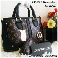 Tas Wanita/Tas Murah/Tas KW/Dior/Tas Branded/KW Semisuper/LV/Black